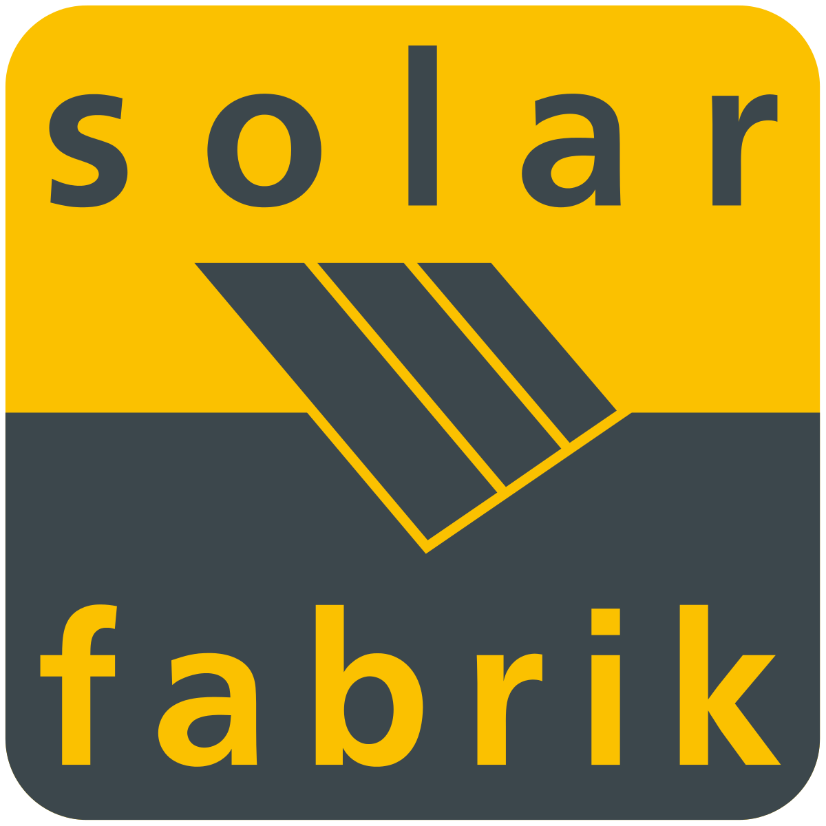 SolarFabrik Glas-Glas Photovoltaik Module - Logo