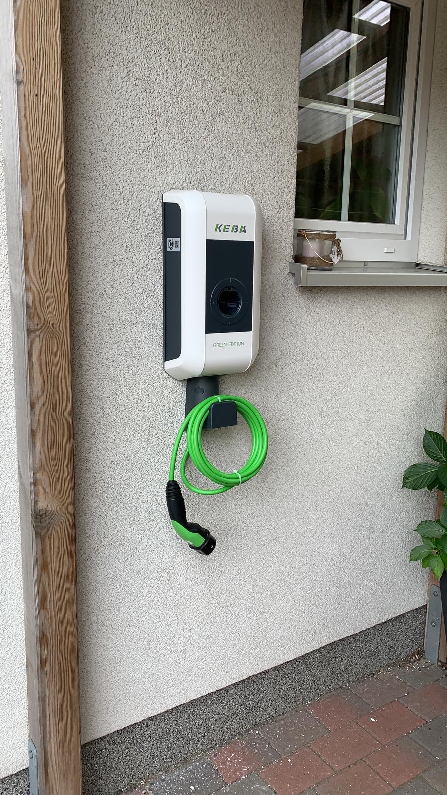 Wallbox-Keba-Green-Edition: Kiel